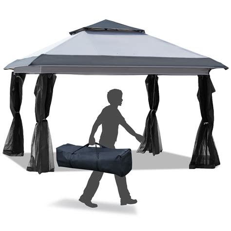 Sunnydaze 12x12 Foot Premium Pop-Up Canopy Shade with Vent - Heavy-Duty Square PU-Coated 150D Oxford Fabric Replacement Top for Canopy - Gray. Polyester. 165. $10190. FREE delivery Fri, Nov 3. Or fastest delivery Thu, Nov 2. Only 4 left in stock. 